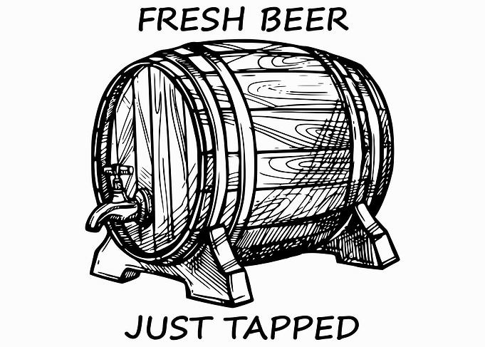 Fresh Beer Just Tapped