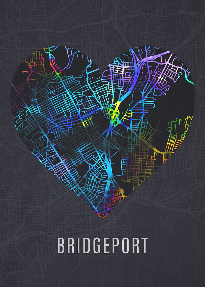 Bridgeport Connecticut Map