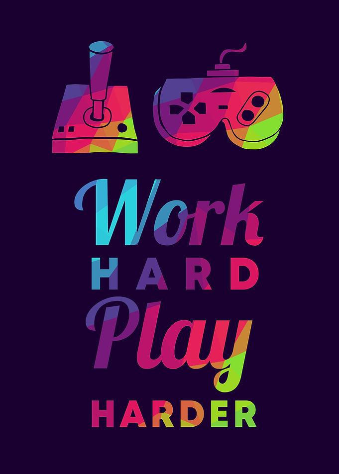 Gaming Work Hard 11