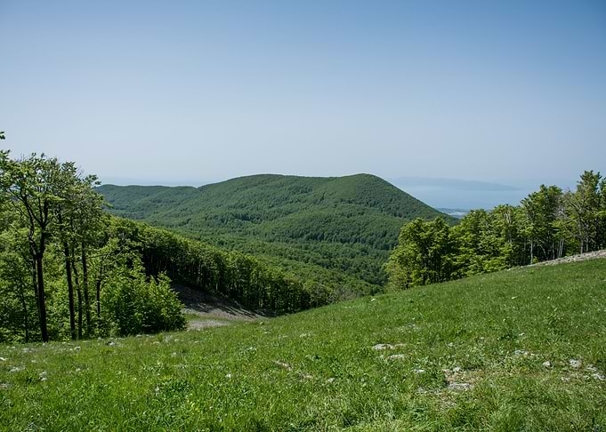 Green mountains