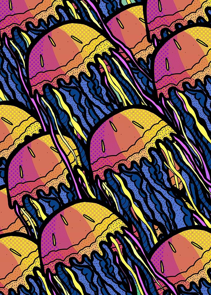 Jellyfish parade