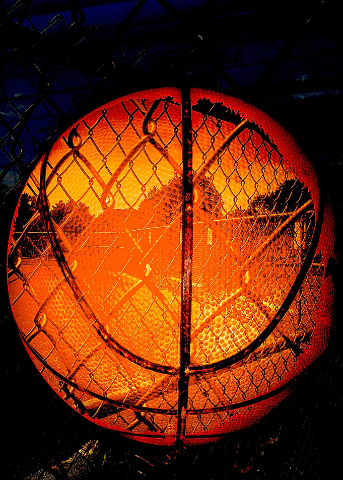 Basketball art swoosh 50