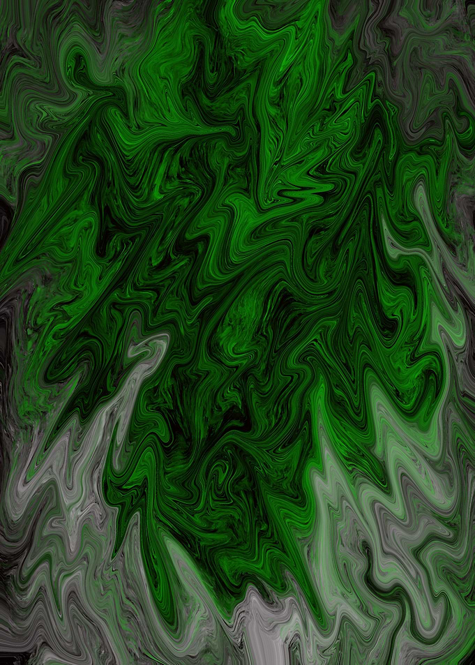 Green Grey Pour