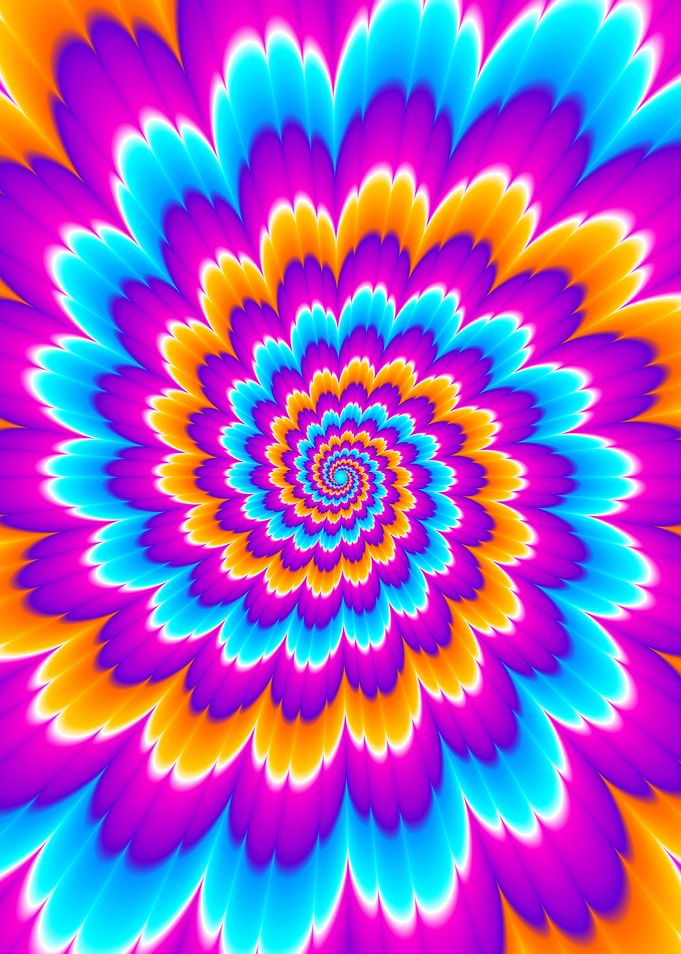 Colorful flower