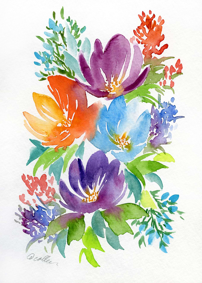 Colorful Bouquet Series