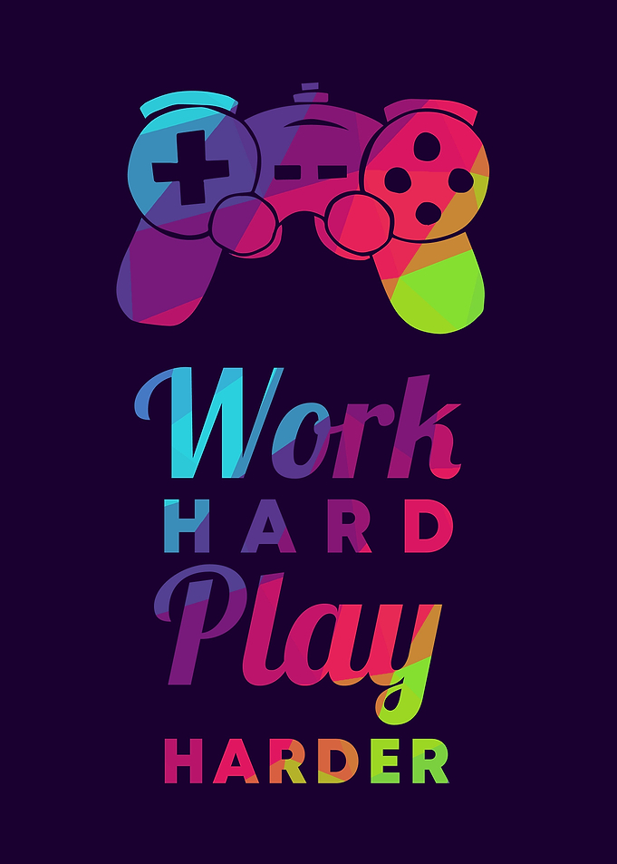 Gaming Work Hard 26