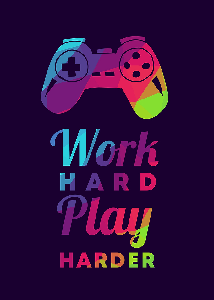 Gaming Work Hard 29