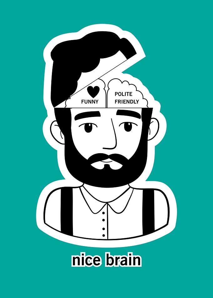 nice brain think