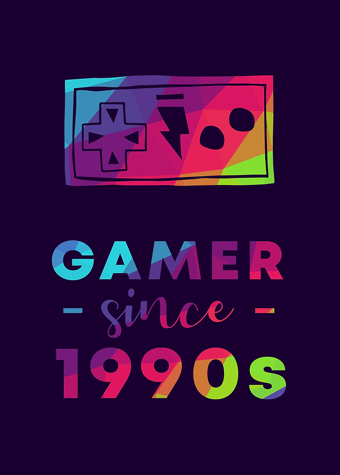 Gamer Since 1990s 3
