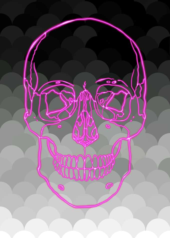 Neon Purple Mono