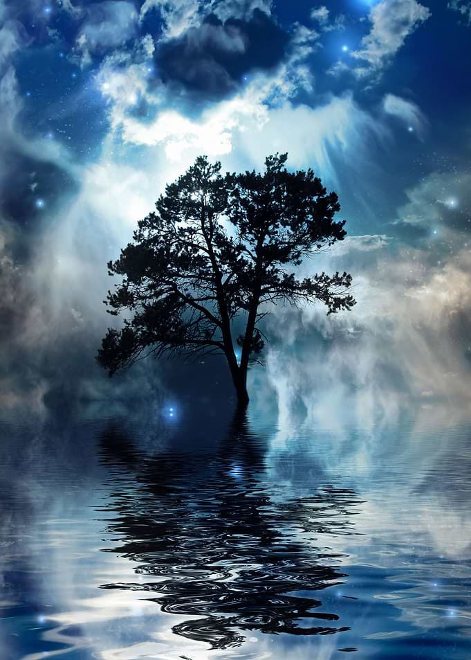 Ethereal landscape