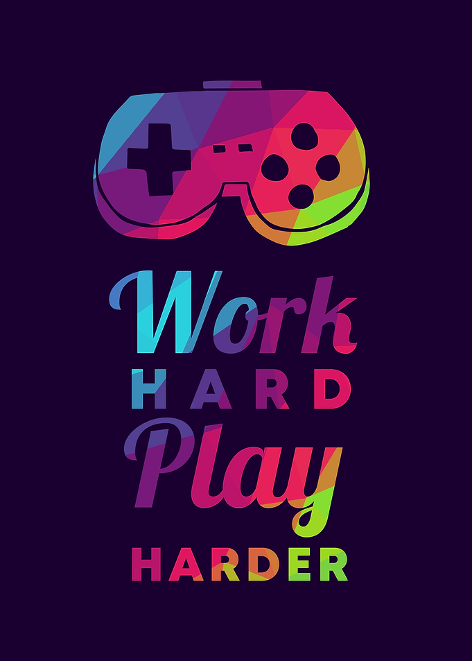 Gaming Work Hard 30