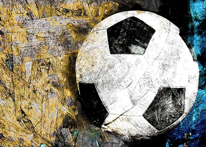 Soccer art print work 2