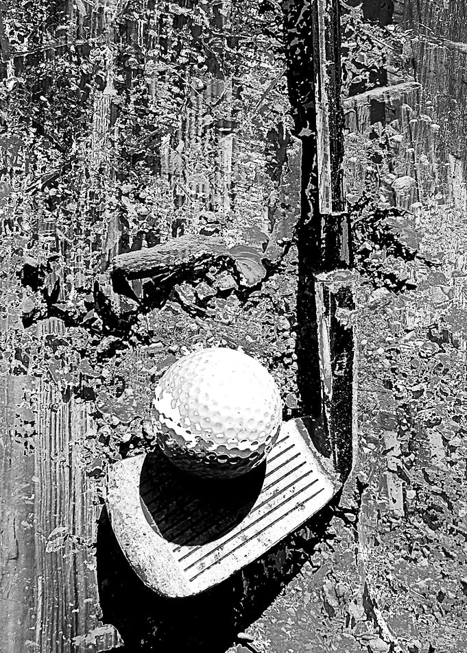 Golf art sunday