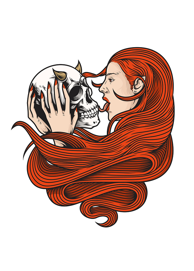 Skull Redhead