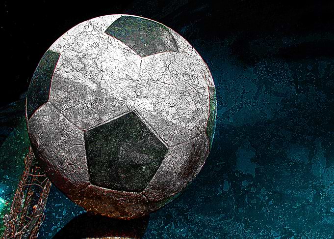 Soccer art print work 1