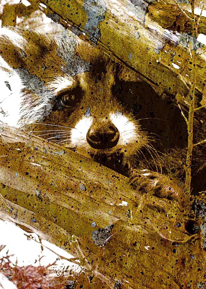 Raccoon art 2