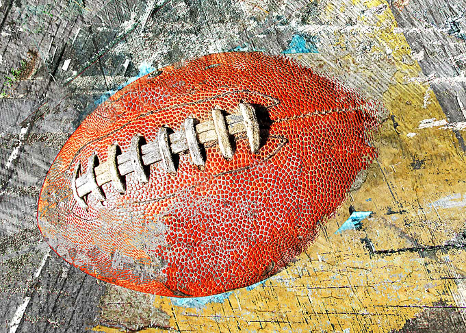 Football art print work 1