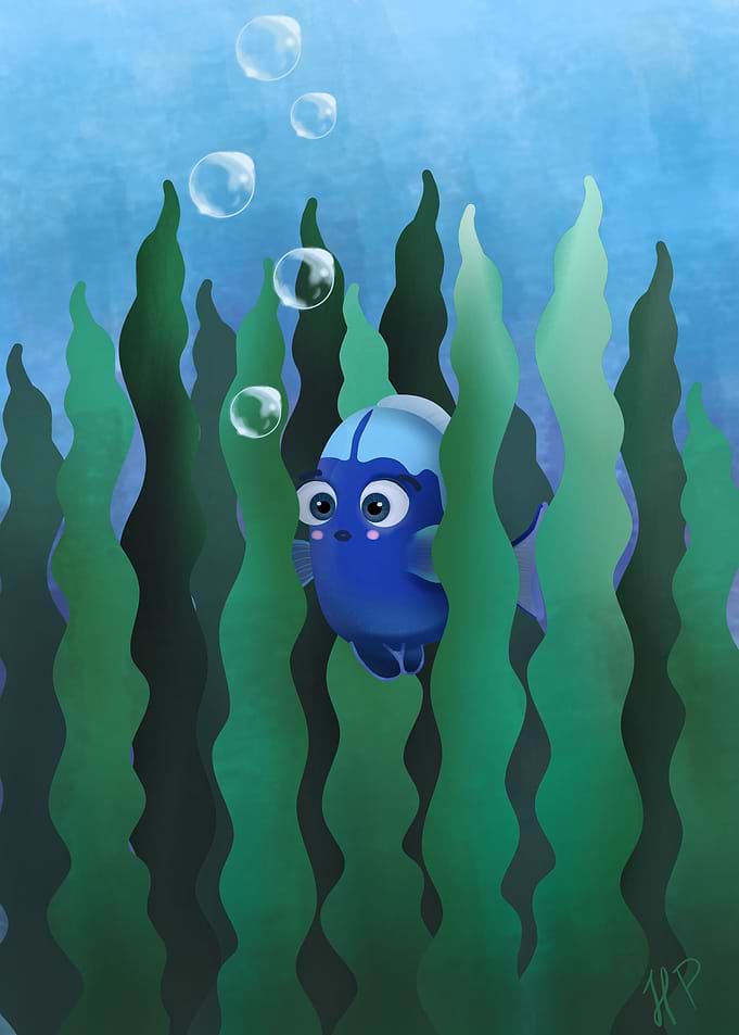Blue fish
