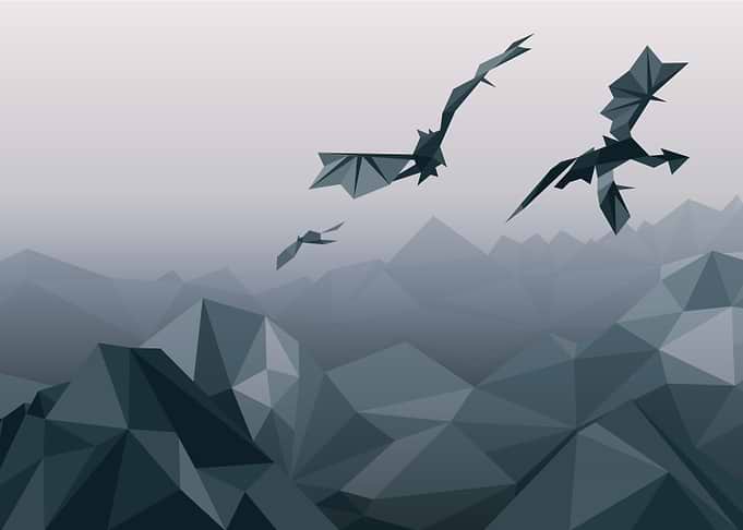 Dragon Vector Painting