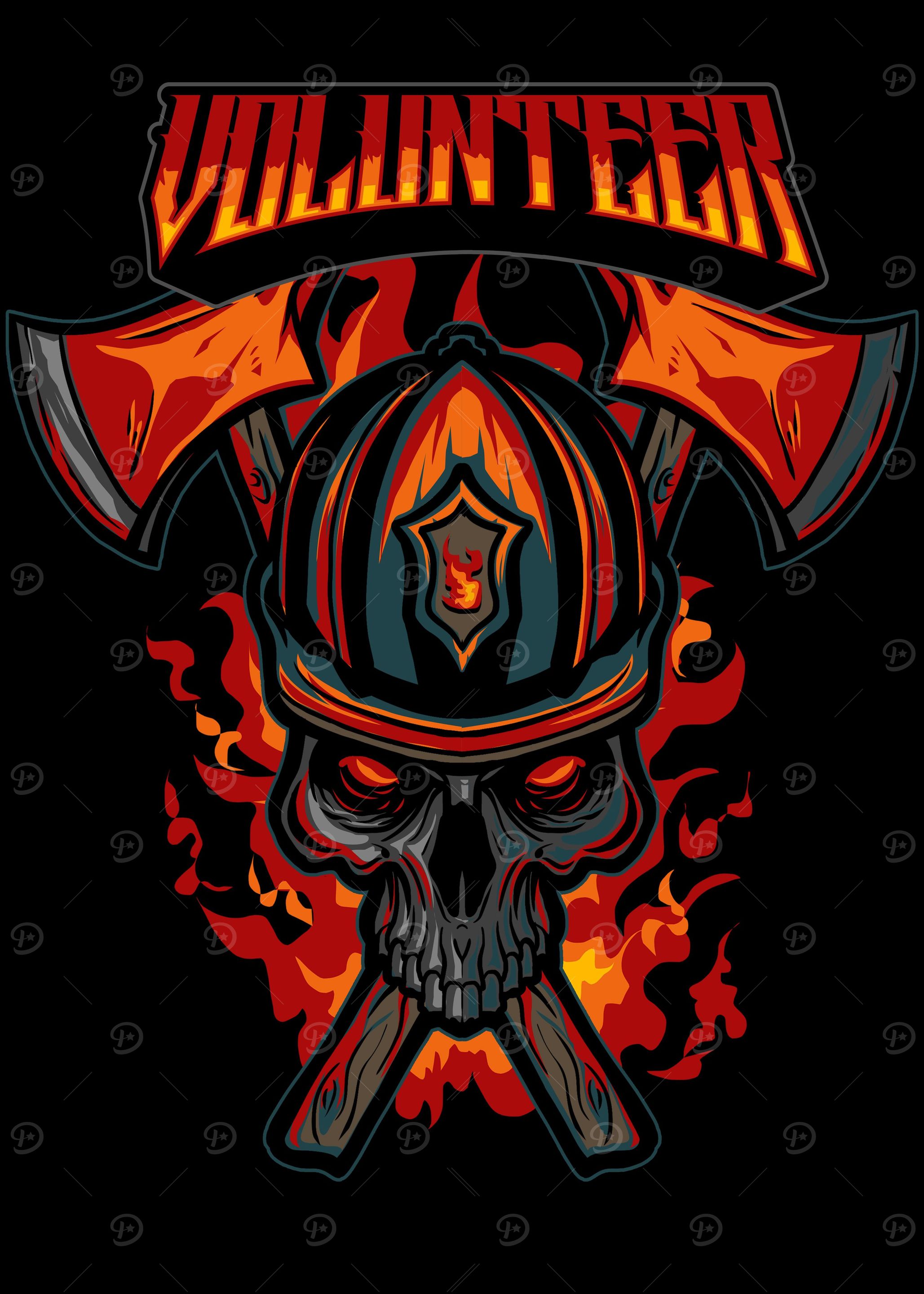 Firefighter Volunteer Skul