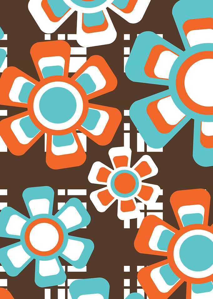 Retro Flowers