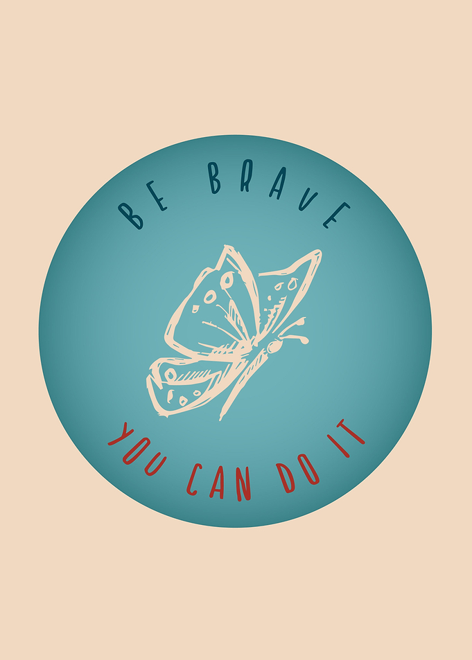 Vintage Brave Butterfly 6