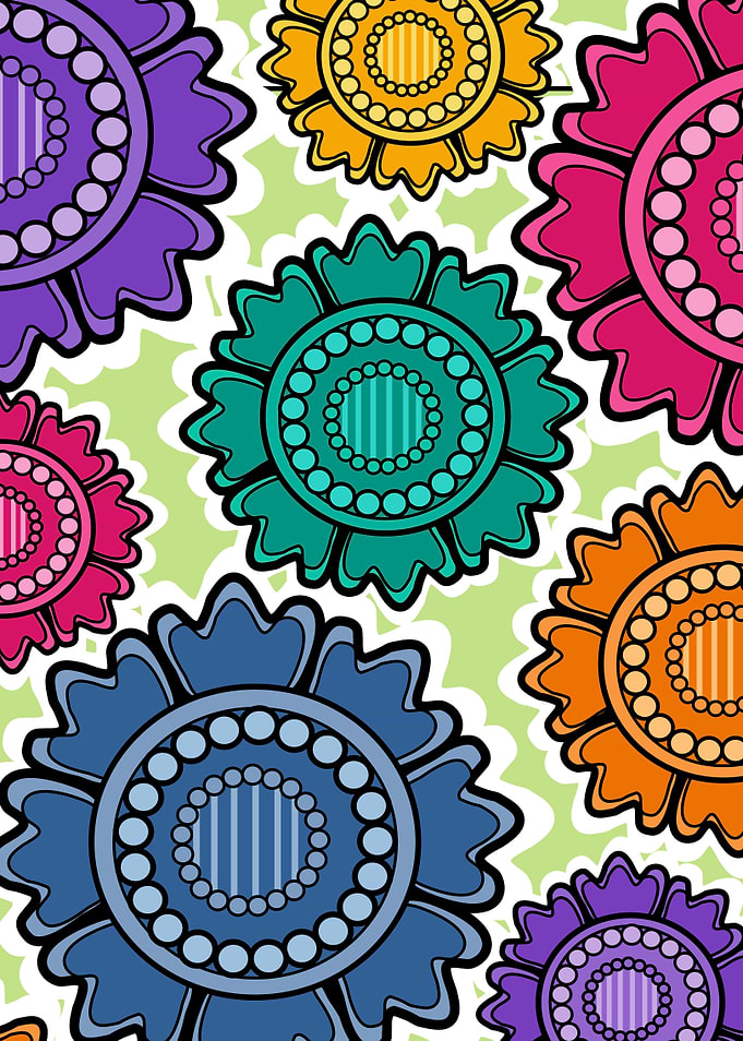 Abstract Flowers