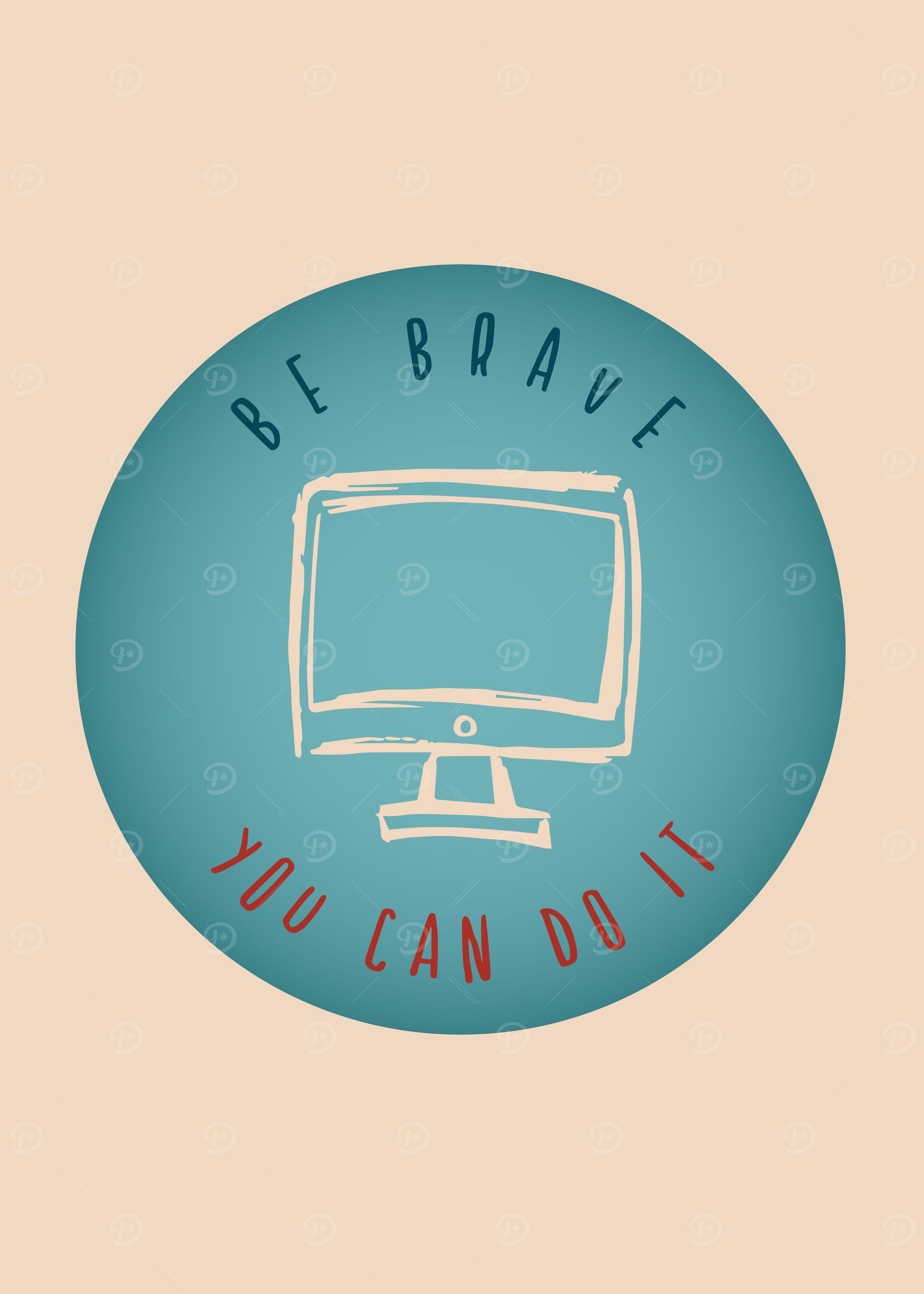 Vintage Brave Computer 8