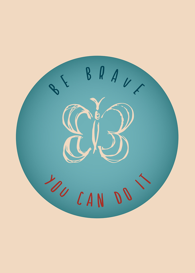 Vintage Brave Butterfly 16