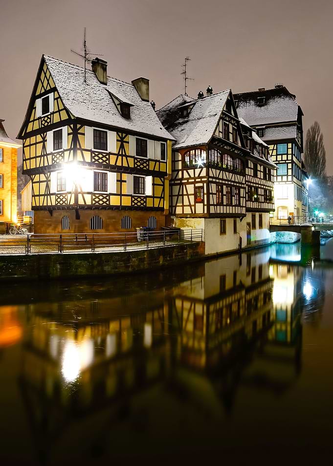 Strasbourg at night