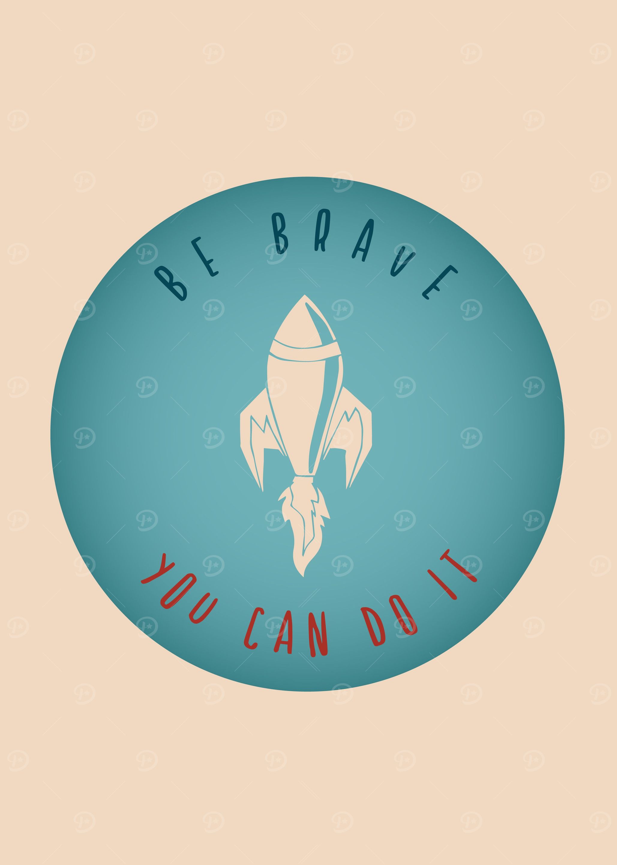Vintage Brave Rocket 1