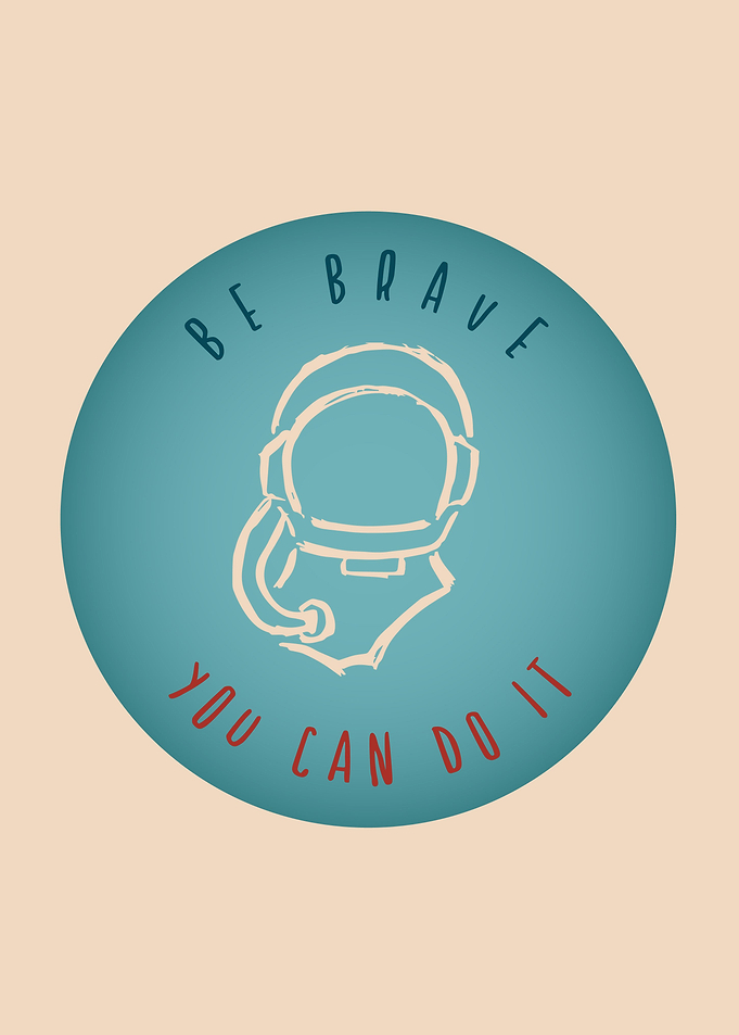 Vintage Brave Astronaut 7