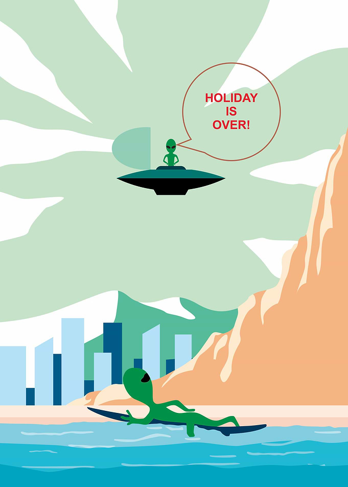 Holiday is over