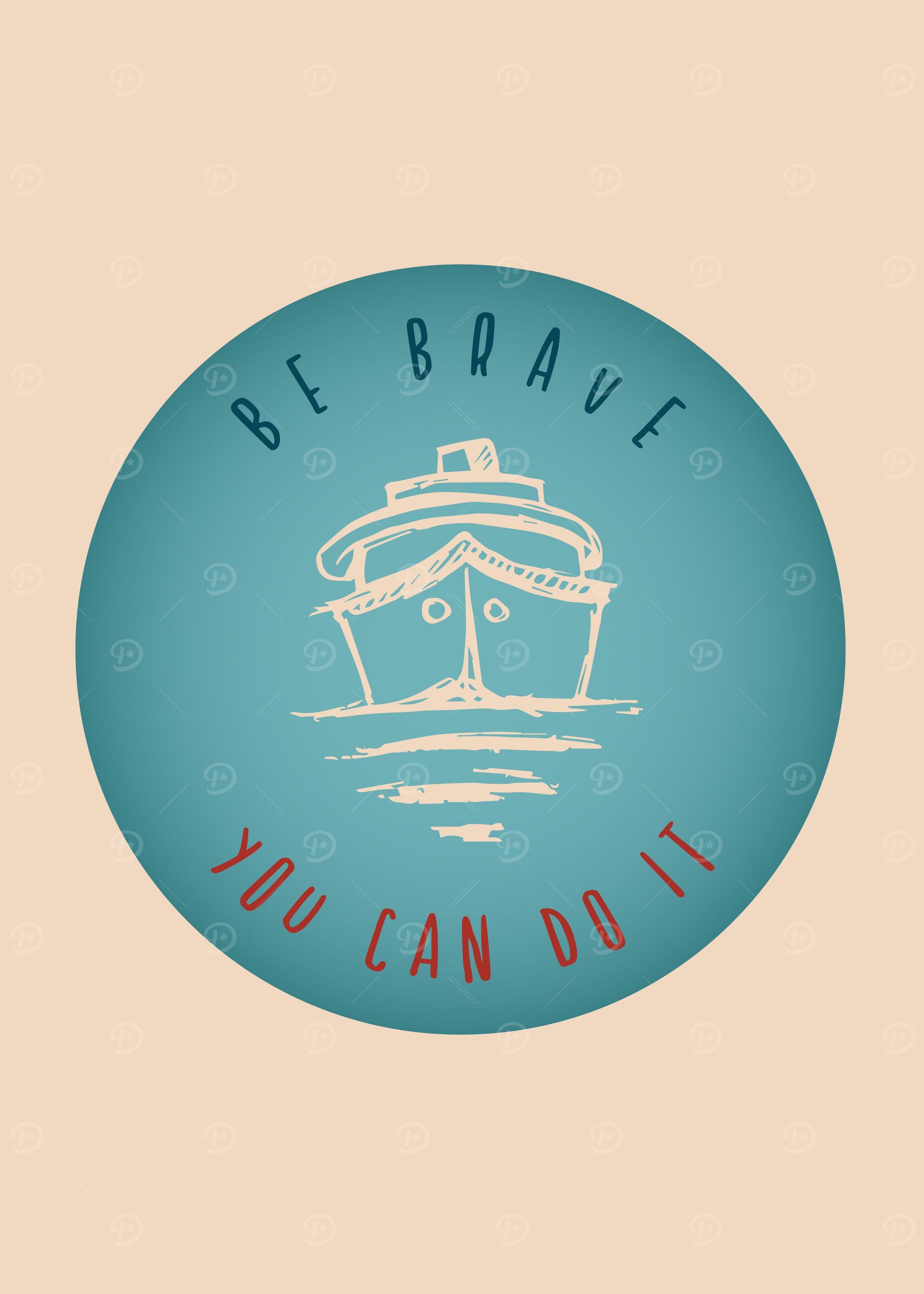 Vintage Brave Ship 11