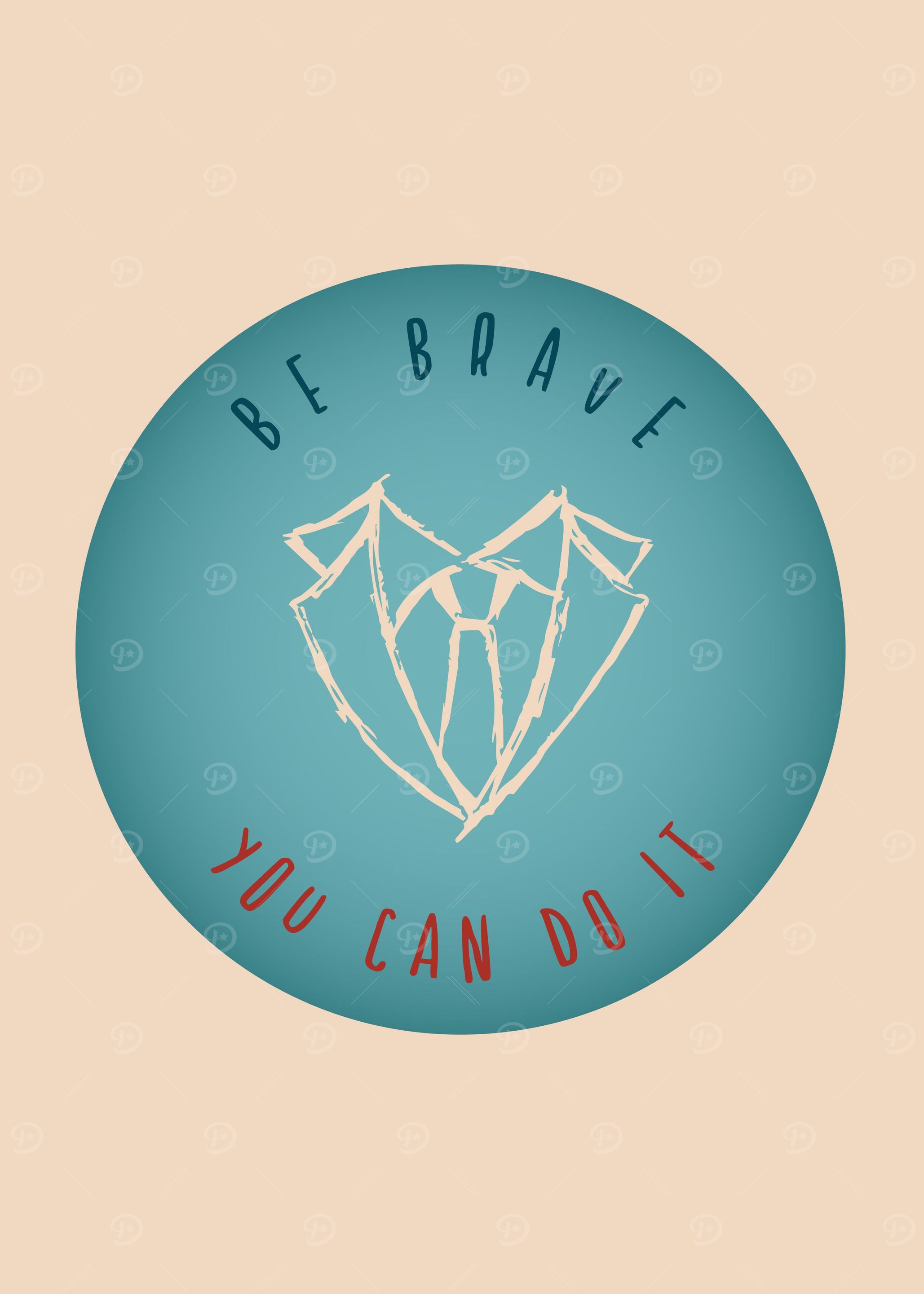 Vintage Brave Man 12