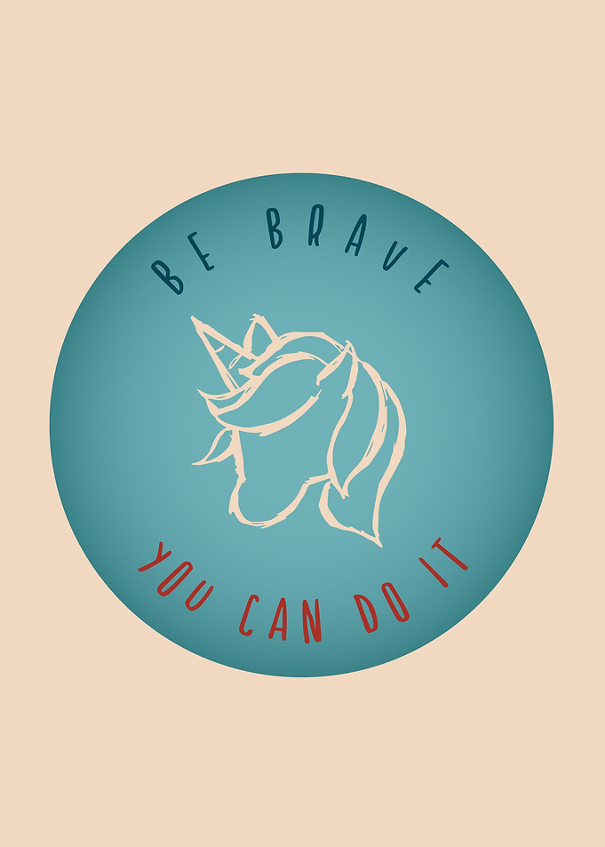 Vintage Brave Unicorn 3