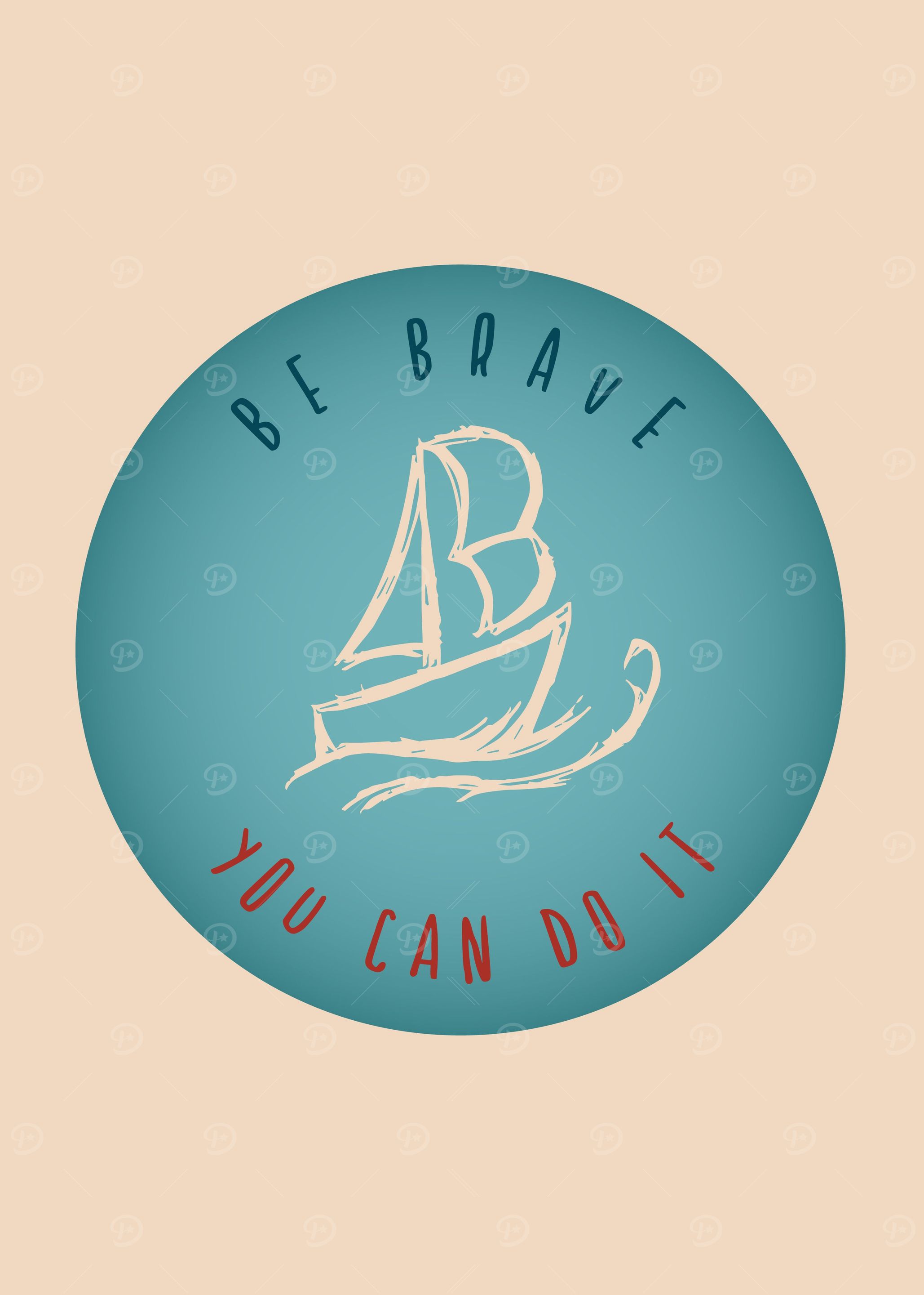 Vintage Brave Ship 13