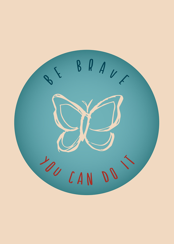 Vintage Brave Butterfly 9
