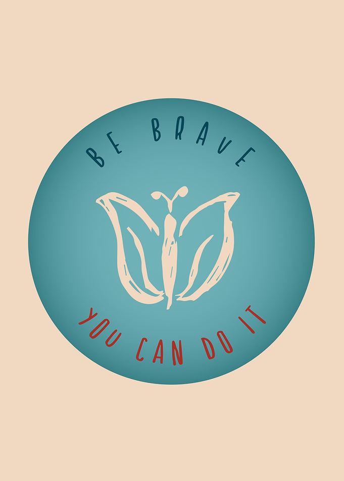 Vintage Brave Butterfly 19