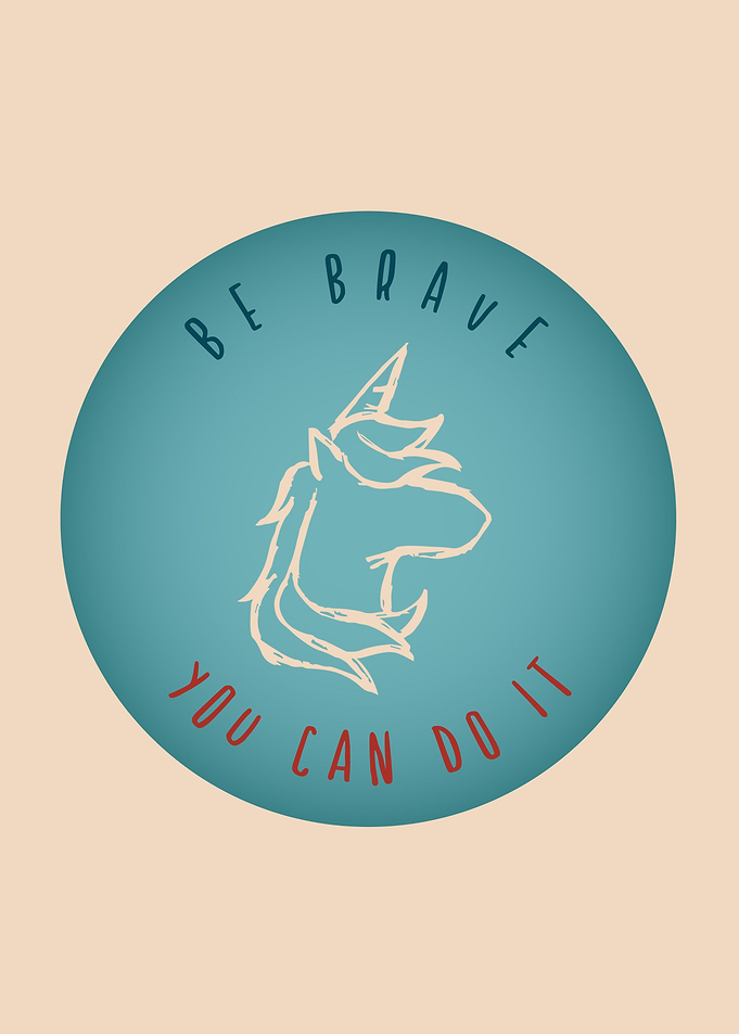 Vintage Brave Unicorn 2