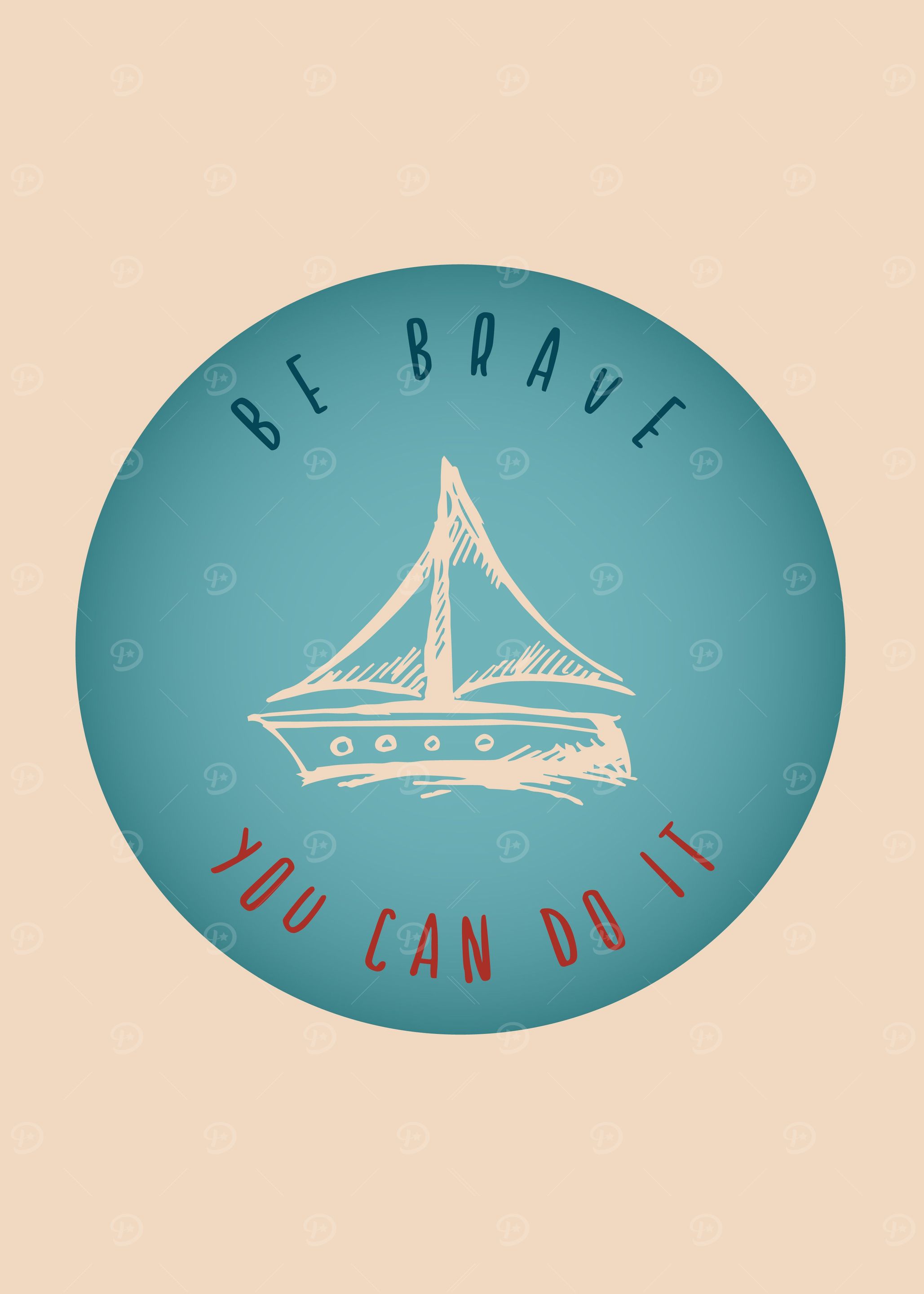 Vintage Brave Ship 4