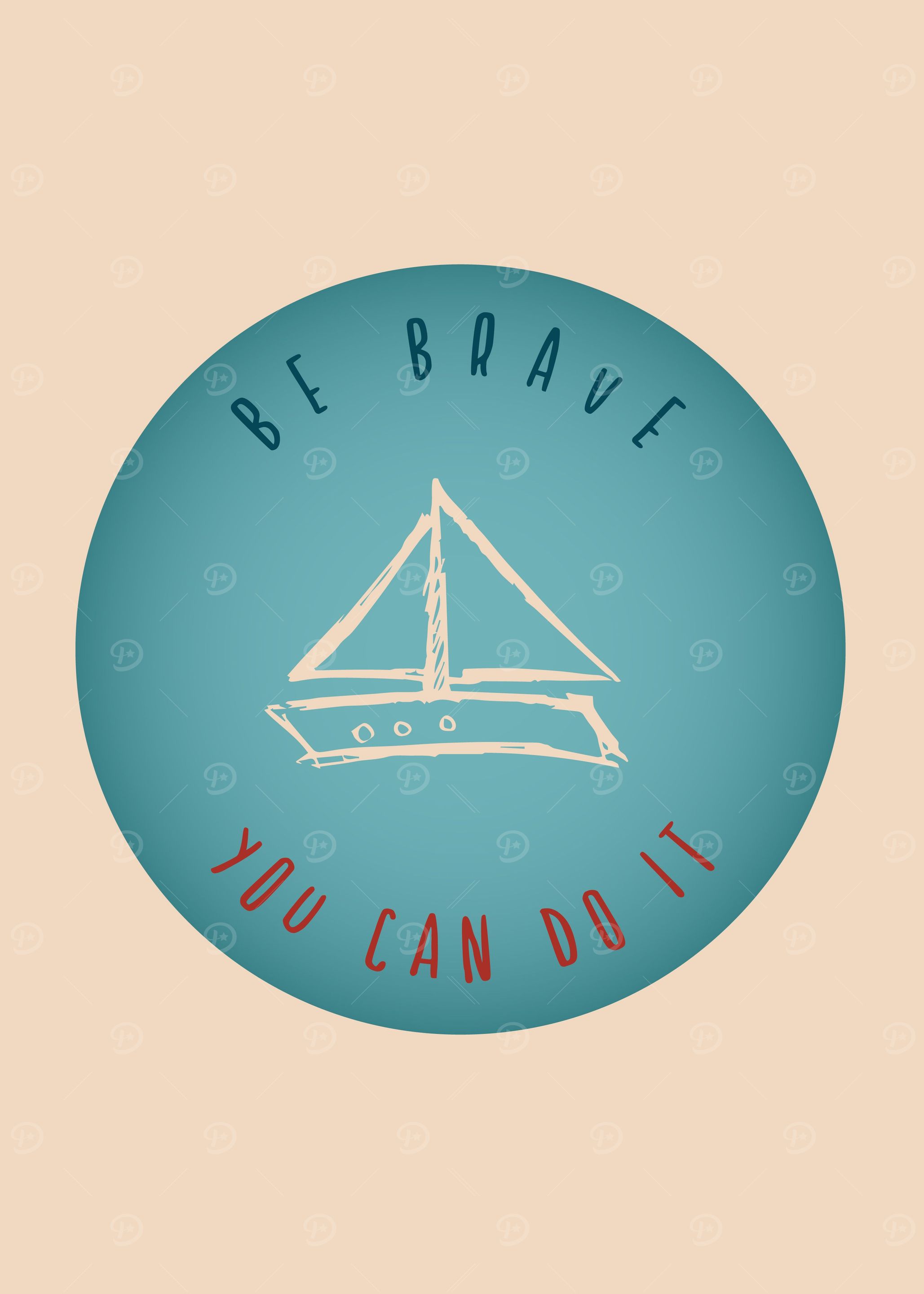 Vintage Brave Ship 9