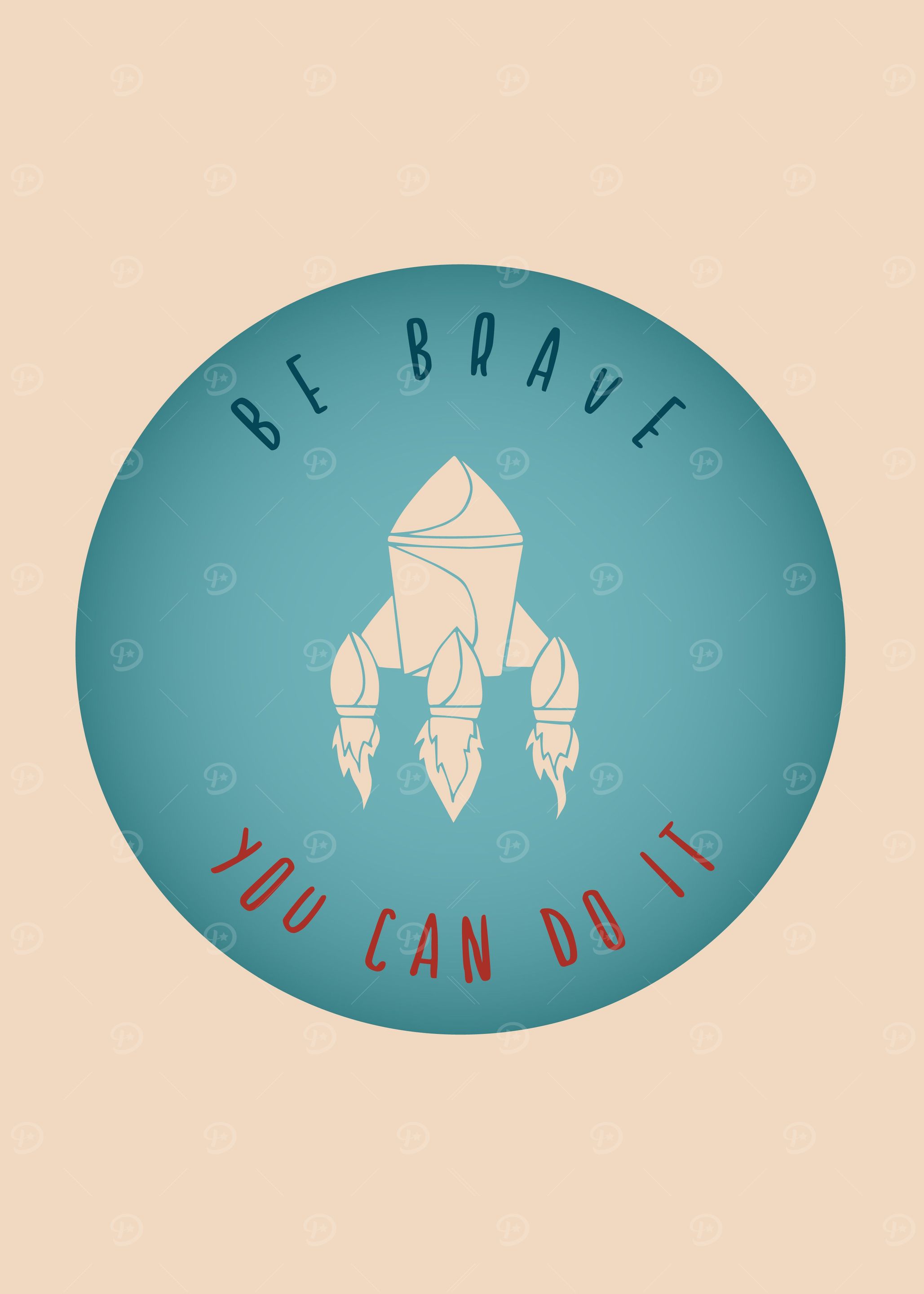 Vintage Brave Rocket 5