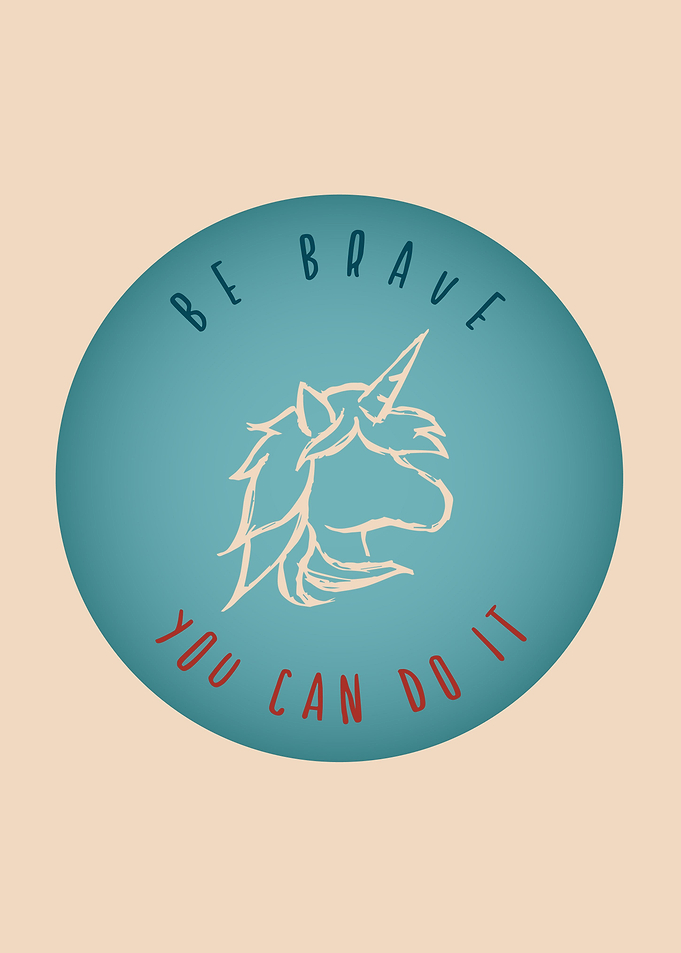 Vintage Brave Unicorn 8