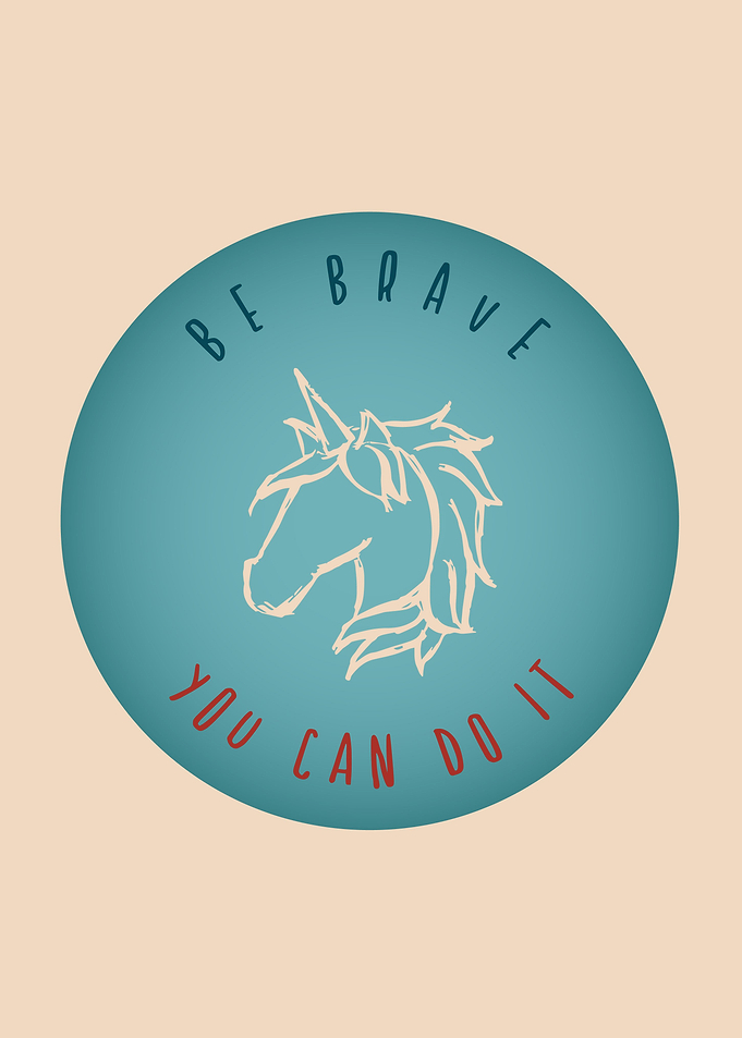 Vintage Brave Unicorn 5