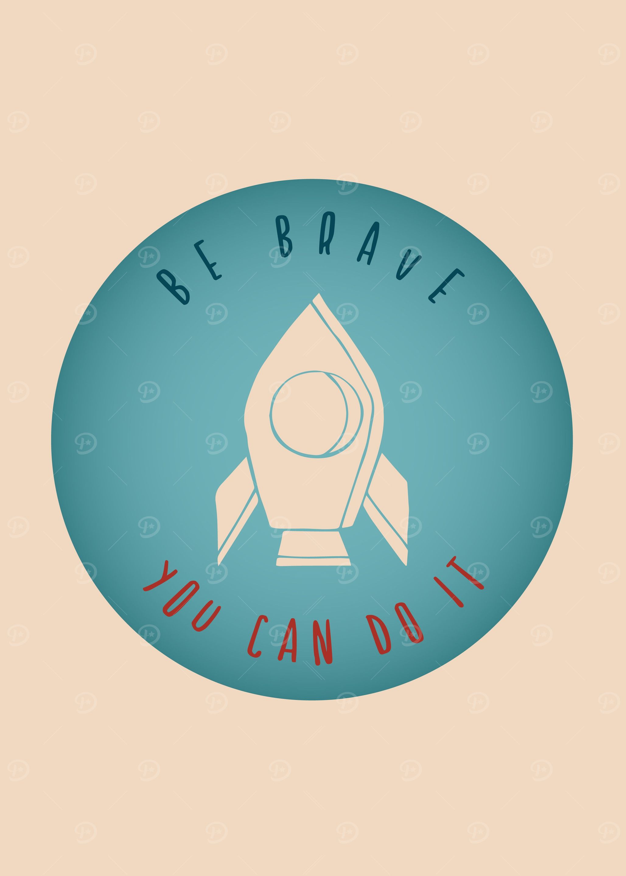 Vintage Brave Rocket 4