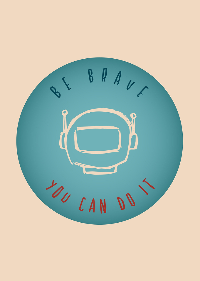 Vintage Brave Astronaut 3