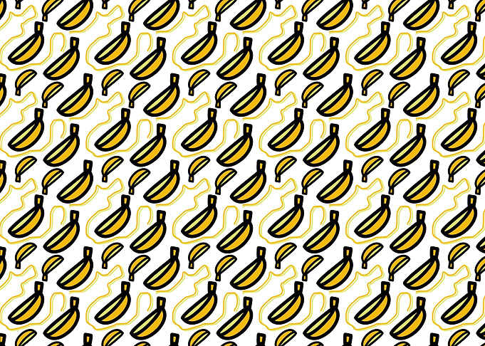 bananas seamless pattern