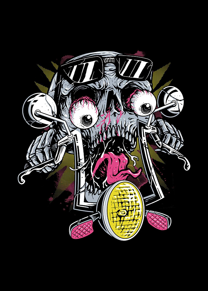 Skull Biker